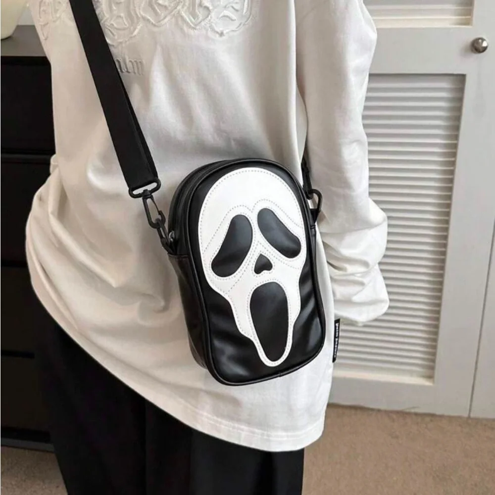 Ghost Face Crossbody Bag - Picture 3 of 6